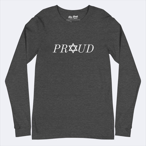 PROUD LONG SLEEVE TSHIRT - The Real Israeli