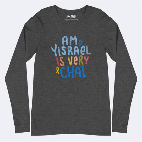 VERY CHAI LONG SLEEVE TSHIRT - The Real Israeli